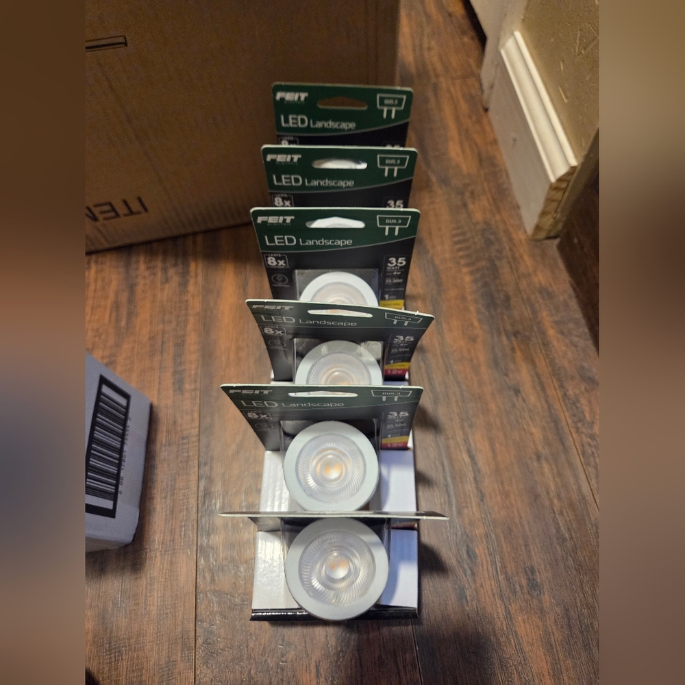 6 Pack Feit Electric 35-watt equivalent MR16 GU5.3 bi-pin 12-volt landscape LED